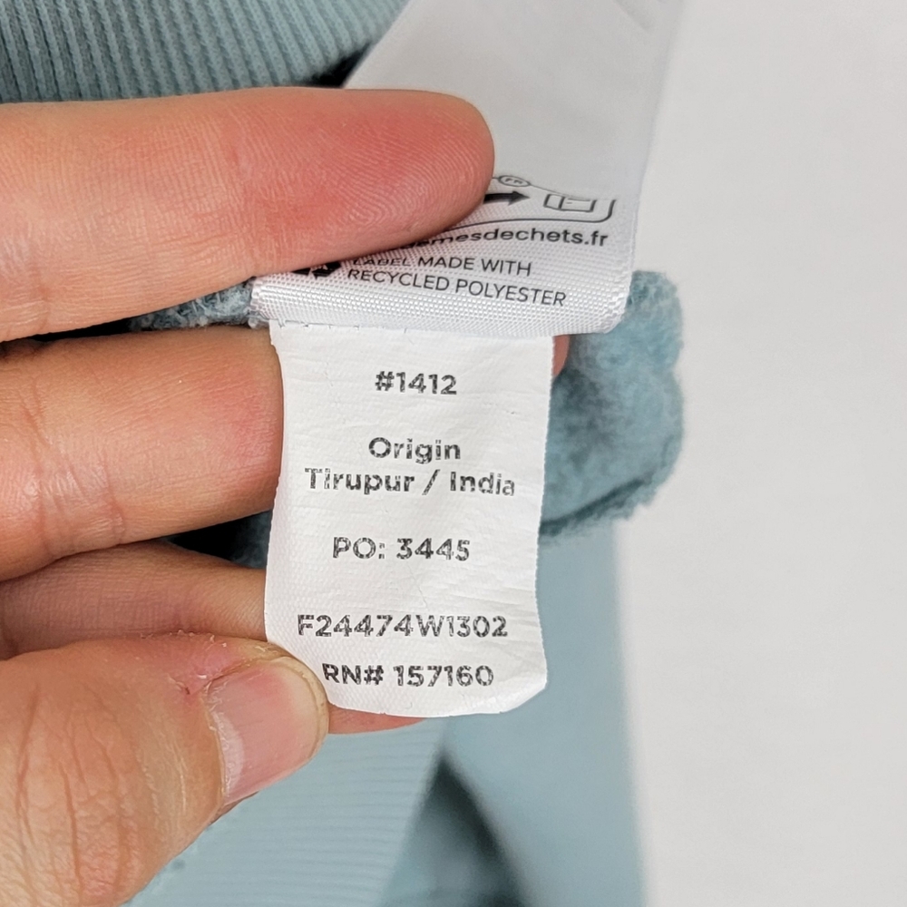 Cotopaxi Llama Pullover Hoodie Light Blue Large - Picture 6 of 9